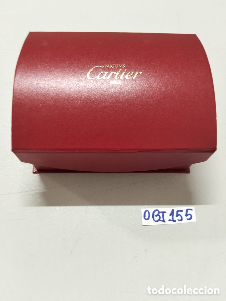 Coleccionismo: caja de presentaci&oacute;n de Parfums Cartier