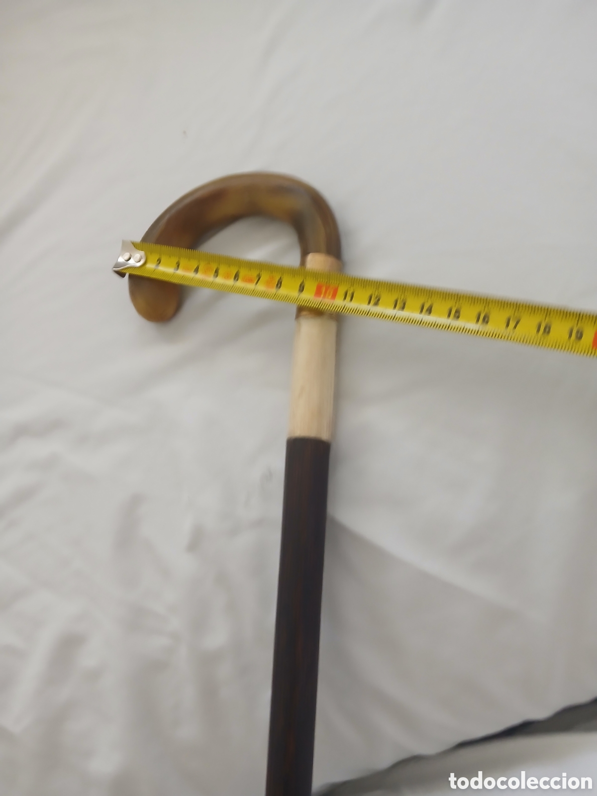 Coleccionismo: Baston antiguo de asta - Foto 8