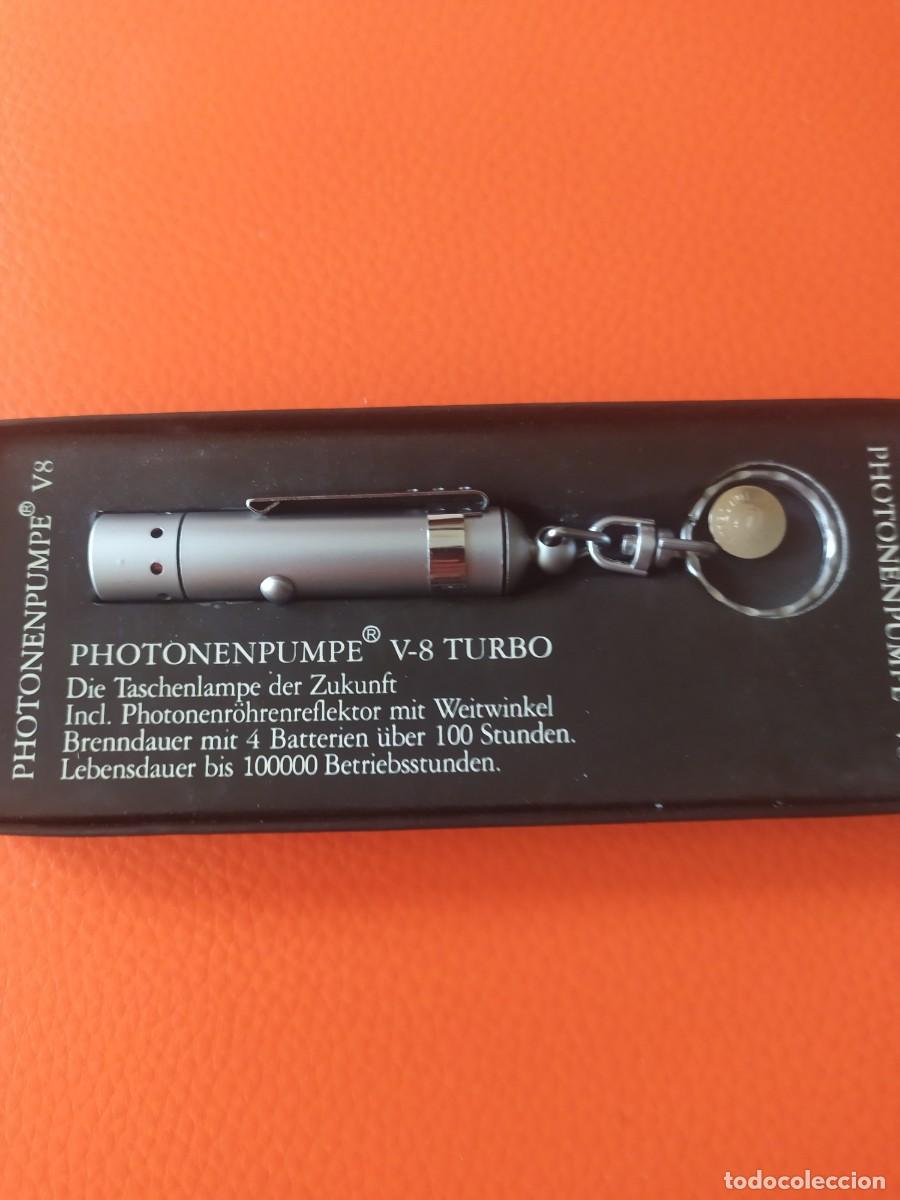 Coleccionismo: LLAVERO LINTERNA LEDLENSER V8. NUEVA. LUZ BALNCA.