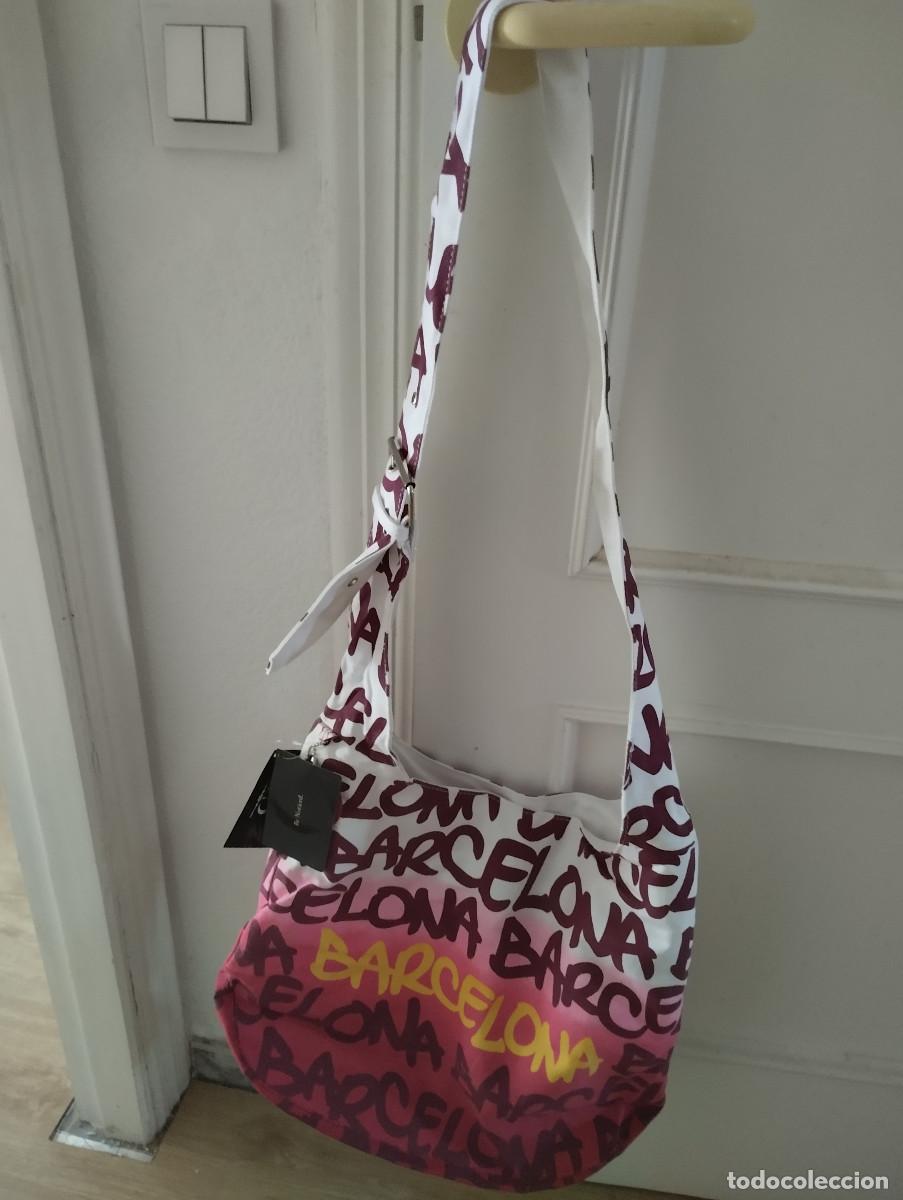 Coleccionismo: bolsa de tela de barcelona robin ruth