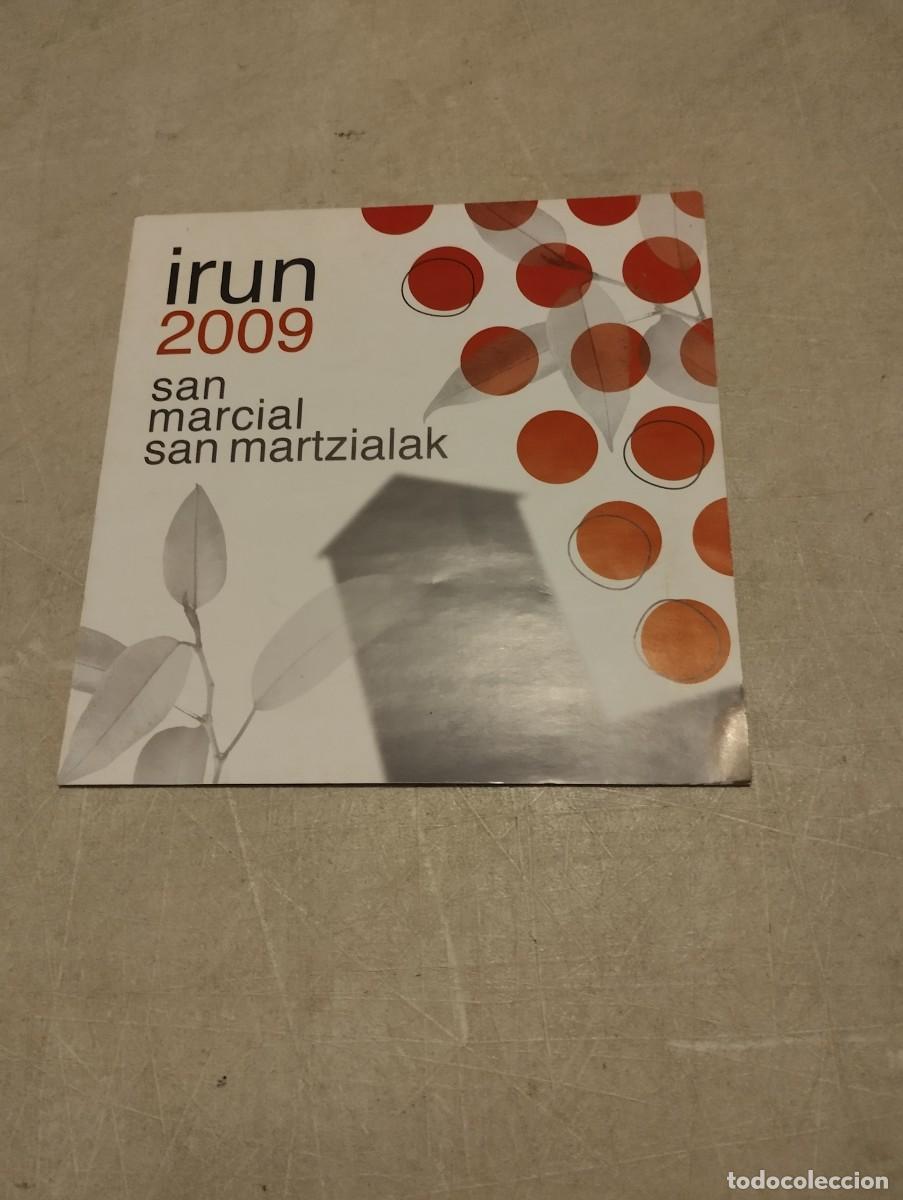 Coleccionismo: Programa de Fiestas San Marcial Irun Alarde P&uacute;blico 2009