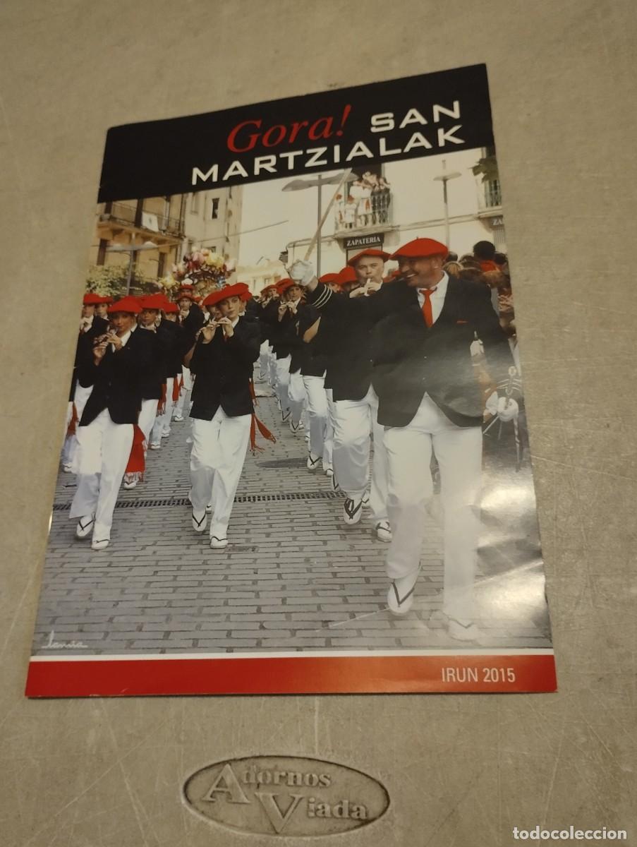 Coleccionismo: Programa de Fiestas San Marcial Irun Alarde P&uacute;blico 2015