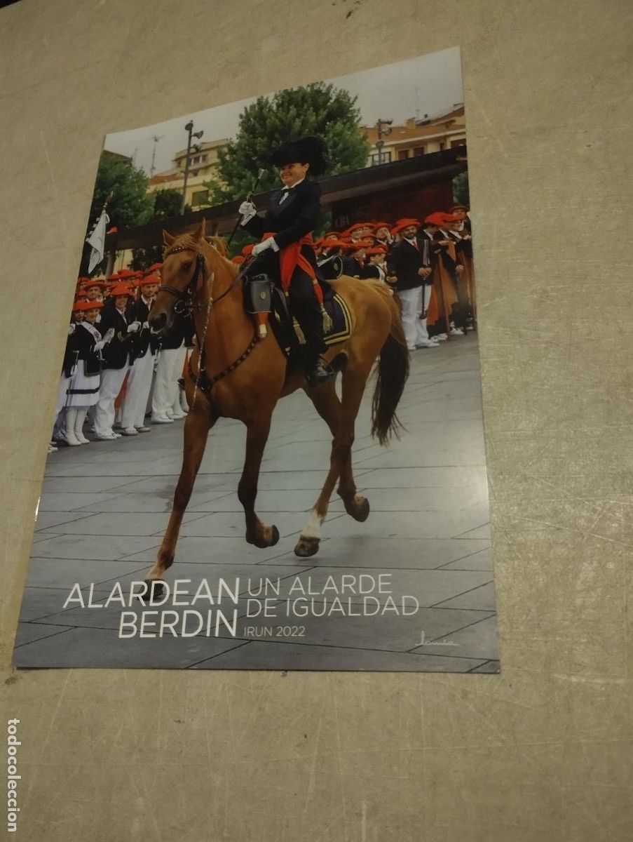 Coleccionismo: Programa de Fiestas San Marcial Irun Alarde P&uacute;blico 2022