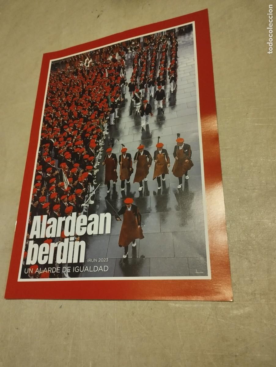 Coleccionismo: Programa de Fiestas San Marcial Irun Alarde P&uacute;blico 2023