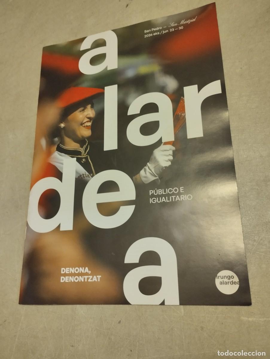 Coleccionismo: Programa de Fiestas San Marcial Irun Alarde P&uacute;blico 2026