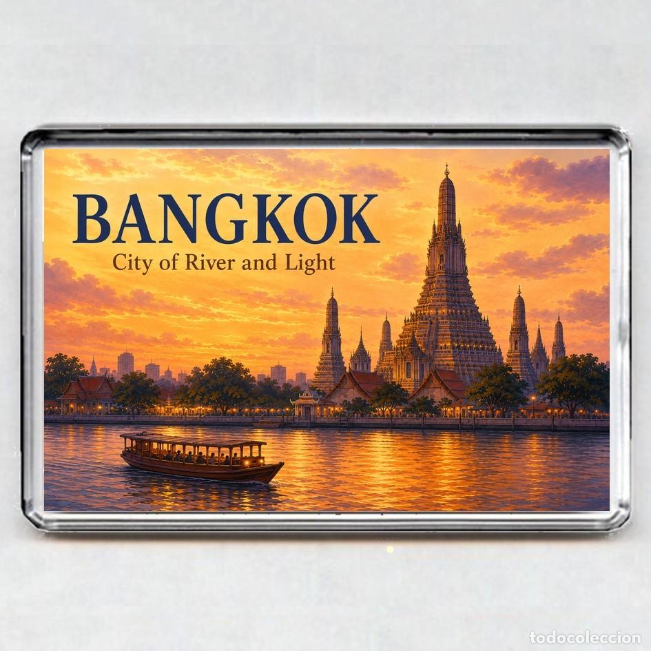 Coleccionismo: iMAN ACRILICO NEVERA - TAILANDIA - Bangkok