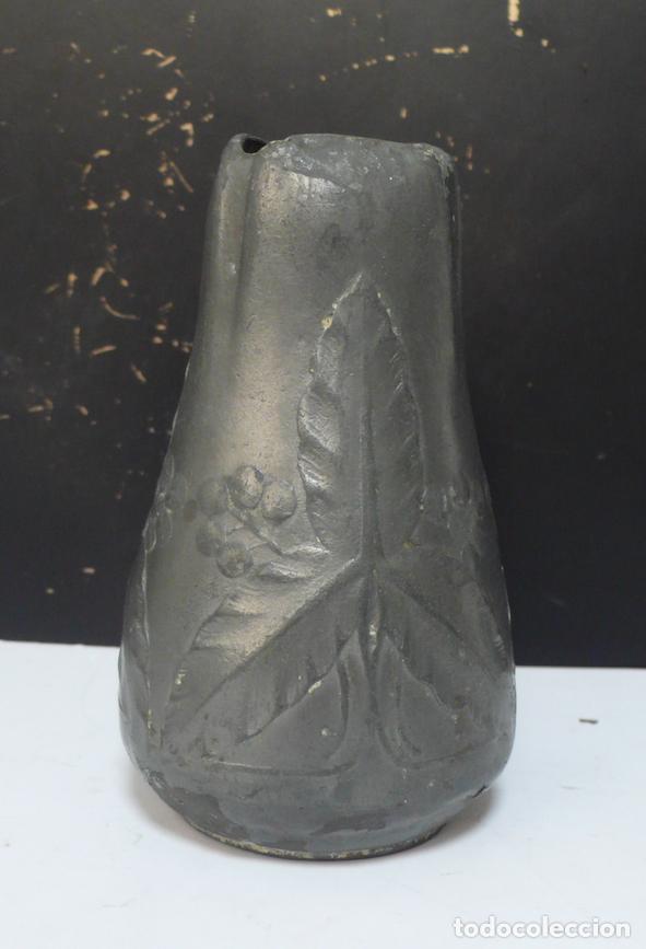 Coleccionismo: JARRON DE METAL ART NOUVEAU