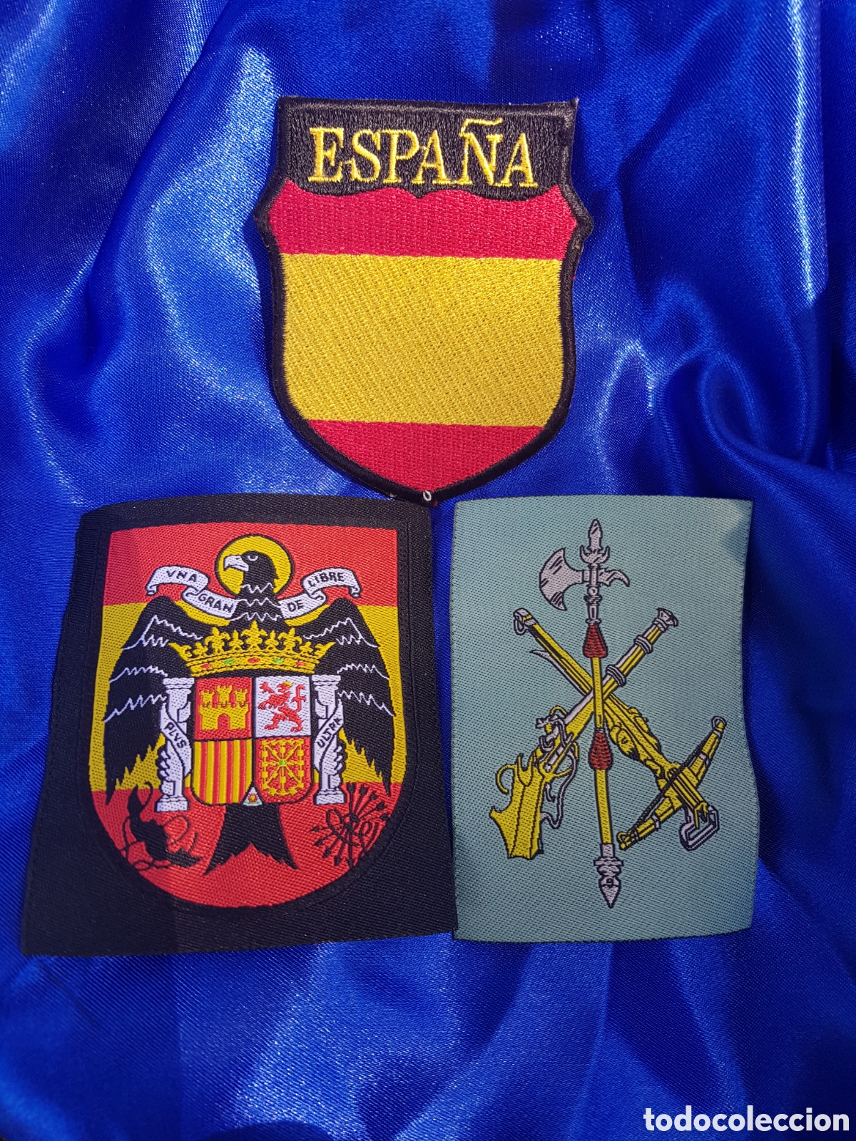 Coleccionismo: LOTE DE 3 PARCHES LEGI&Oacute;N DIVISI&Oacute;N AZUL AGUILA DE SAN JUAN