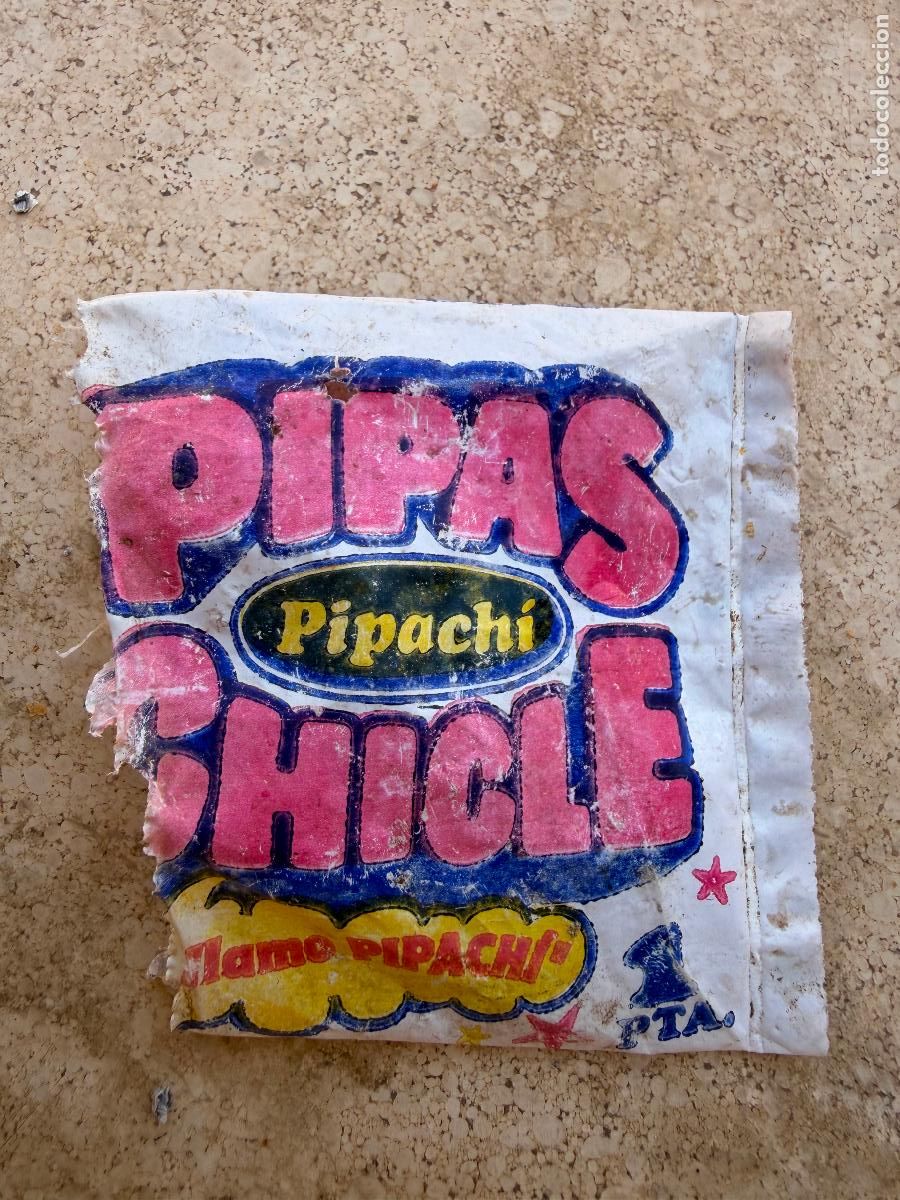 Coleccionismo: Envoltorio pipas chicle Pipachi