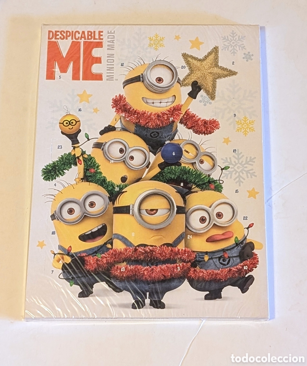 Coleccionismo: Calendario Adviento sin abrir Minions GRU Mi Villano Favorito. Despicable me. Minion Made