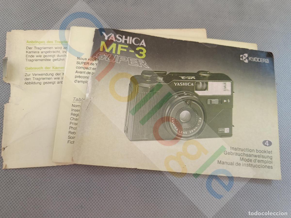 Coleccionismo: instruction booklet Ysgica MF 3