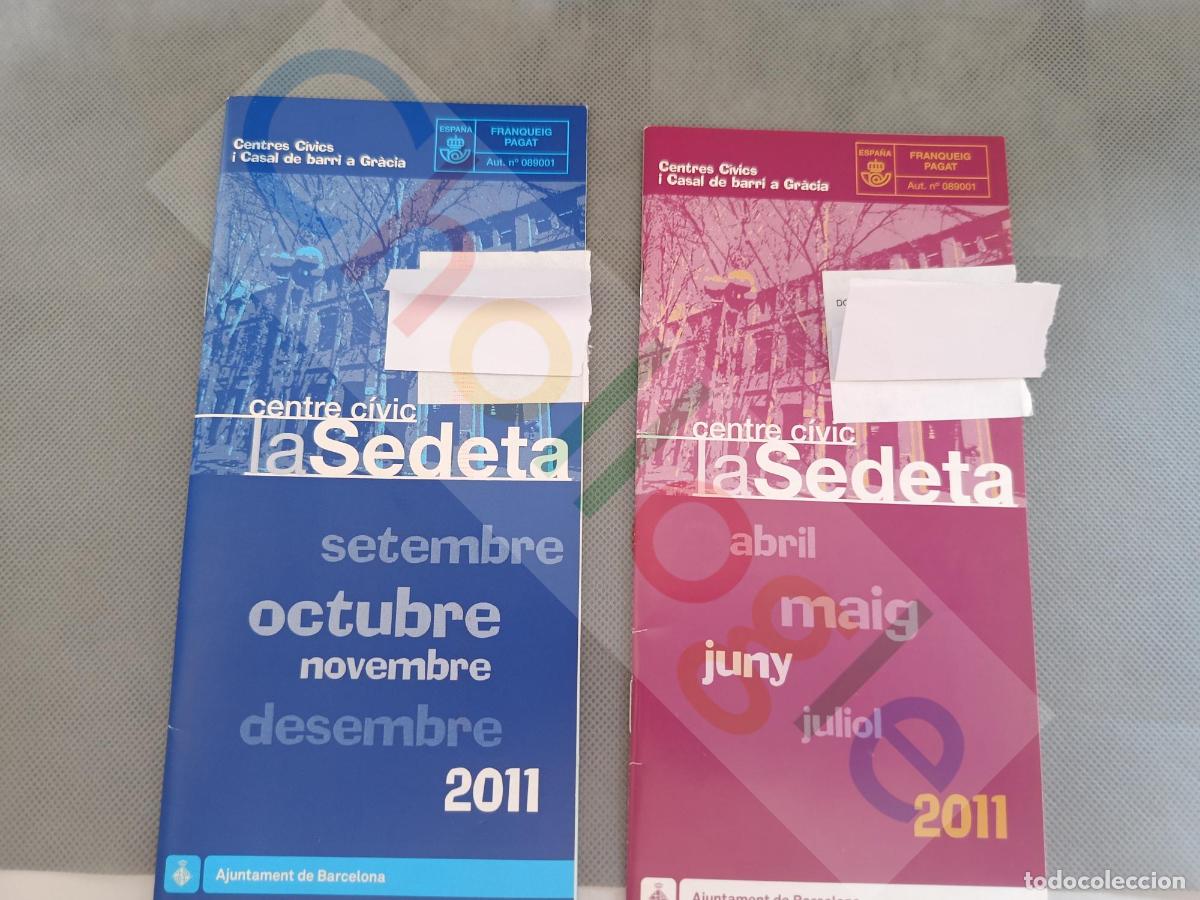 Coleccionismo: programa de actividades del centro c&iacute;vico La Sedeta de Barcelona a&ntilde;o 2011