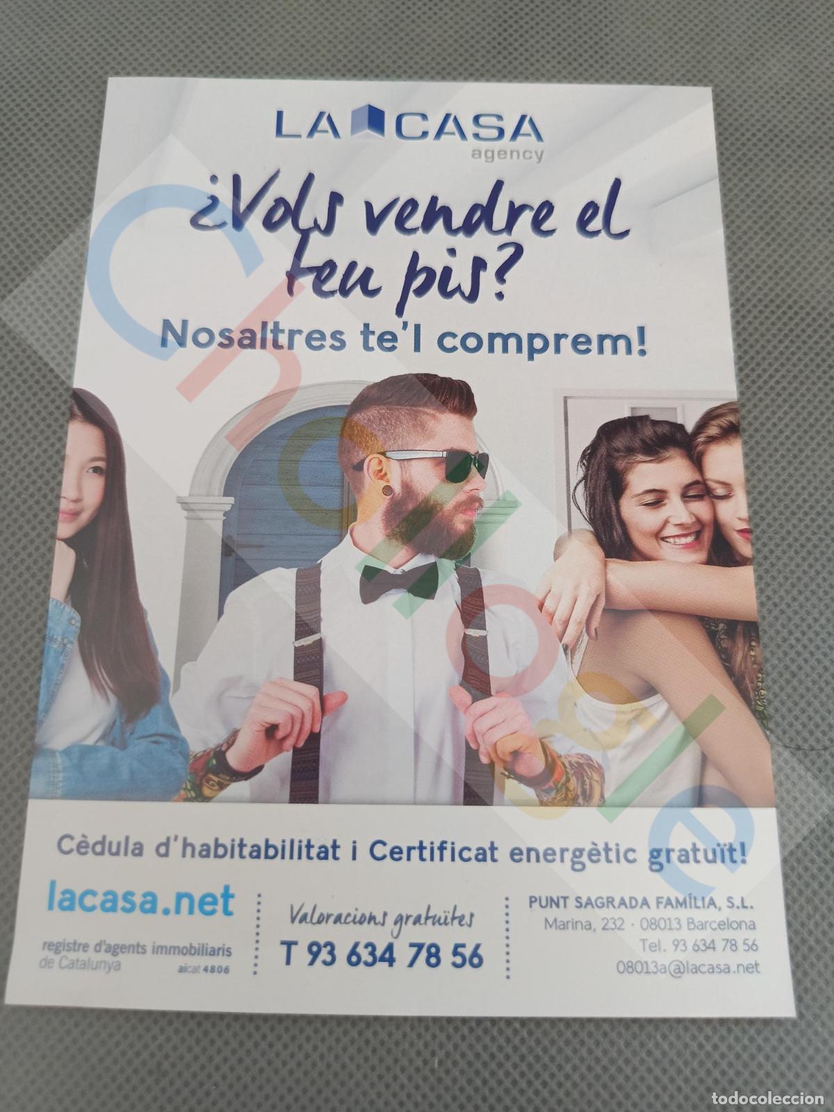Coleccionismo: publicidad la casa agency