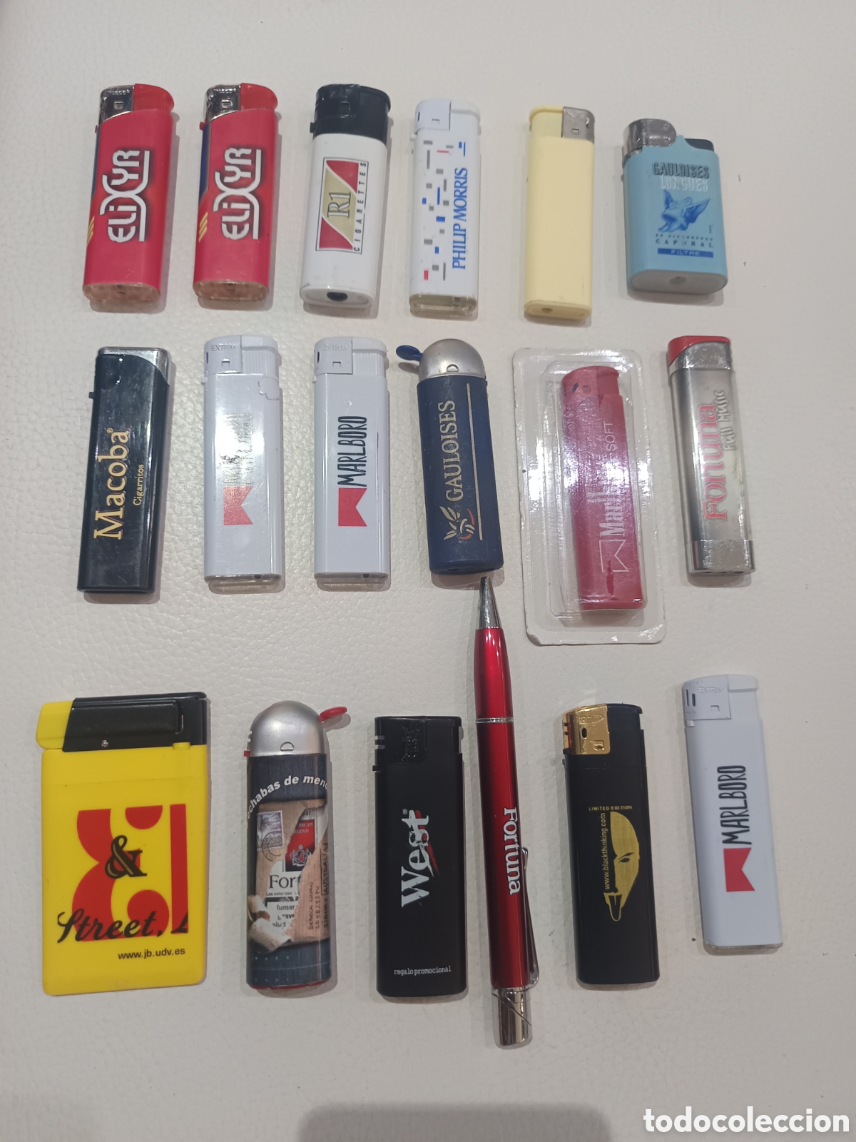 Coleccionismo: Mecheros con publicidad