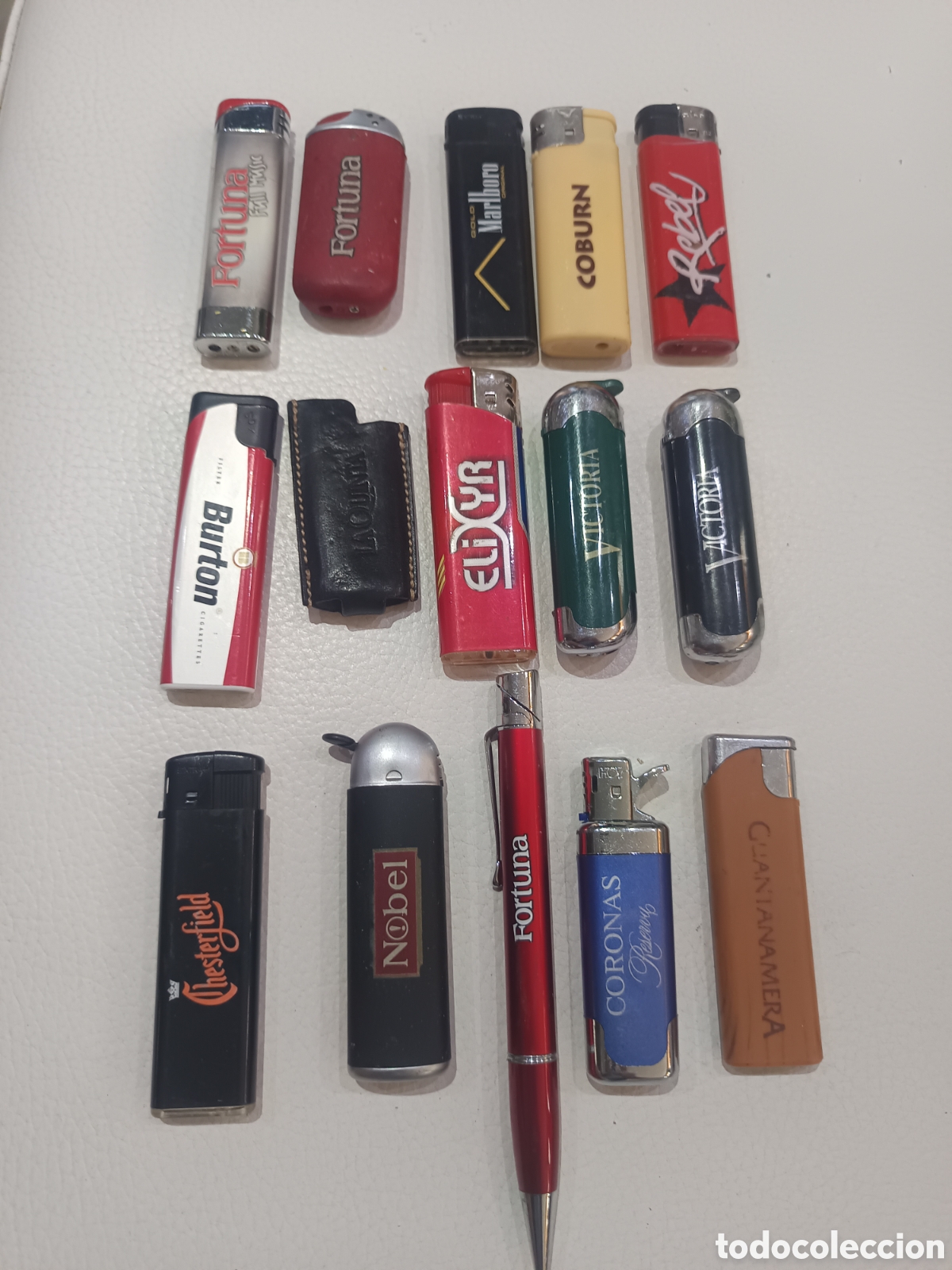 Collecting: Mecheros varios con publicidad