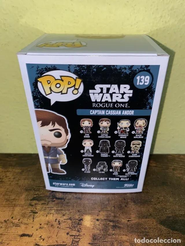 Coleccionismo: Funko Pop Captain Cassian Andor 139 - Foto 5
