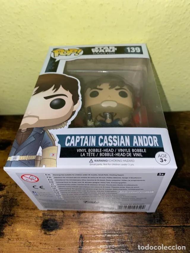 Coleccionismo: Funko Pop Captain Cassian Andor 139 - Foto 6
