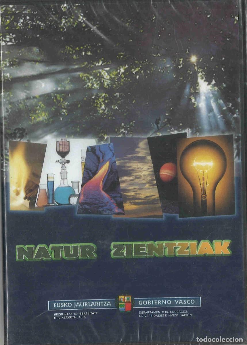Coleccionismo: Natur Zientziak. CD con material para profesorado. Nuevo, sin uso. En euskera