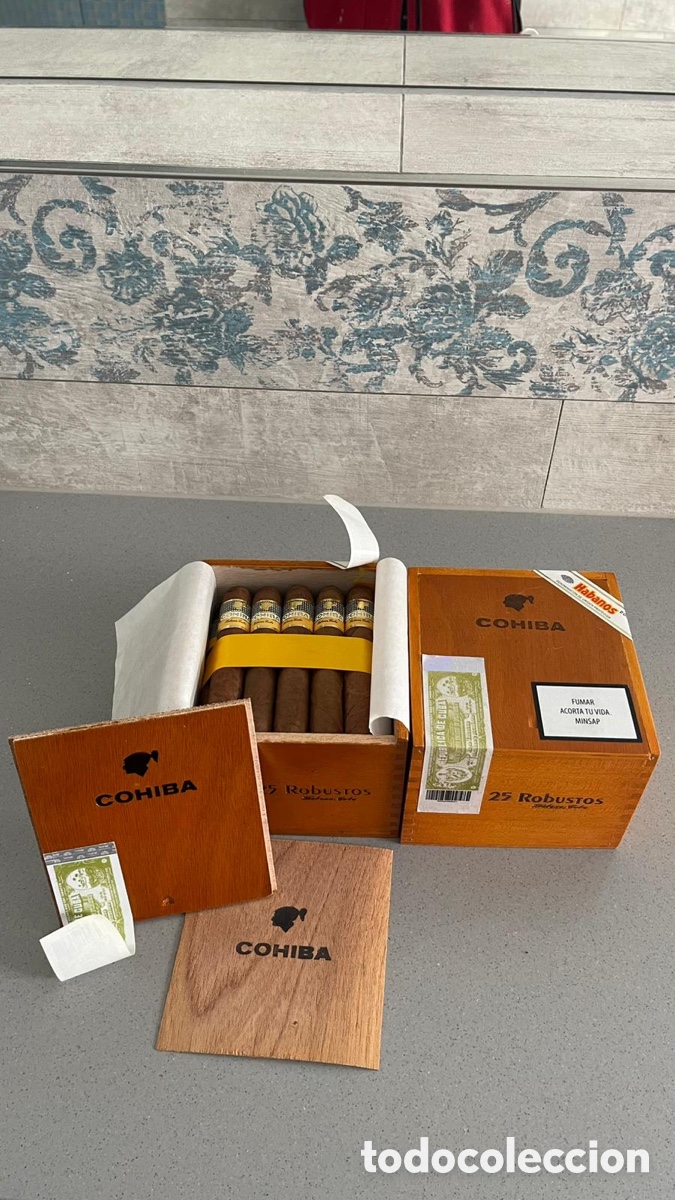 Coleccionismo: Cohiba Robustos (Klassische Linie) 2024. Havana, Kuba.