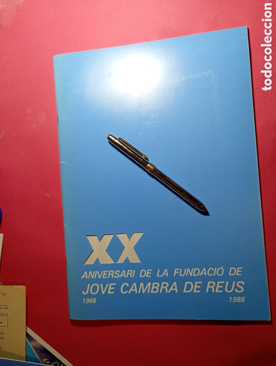 Coleccionismo: REUS XX&ordm; ANIVERSARI 1968/88 FUNDACI&Oacute; JOVE CAMBRA DE REUS + MEB&Uacute; CONVIT