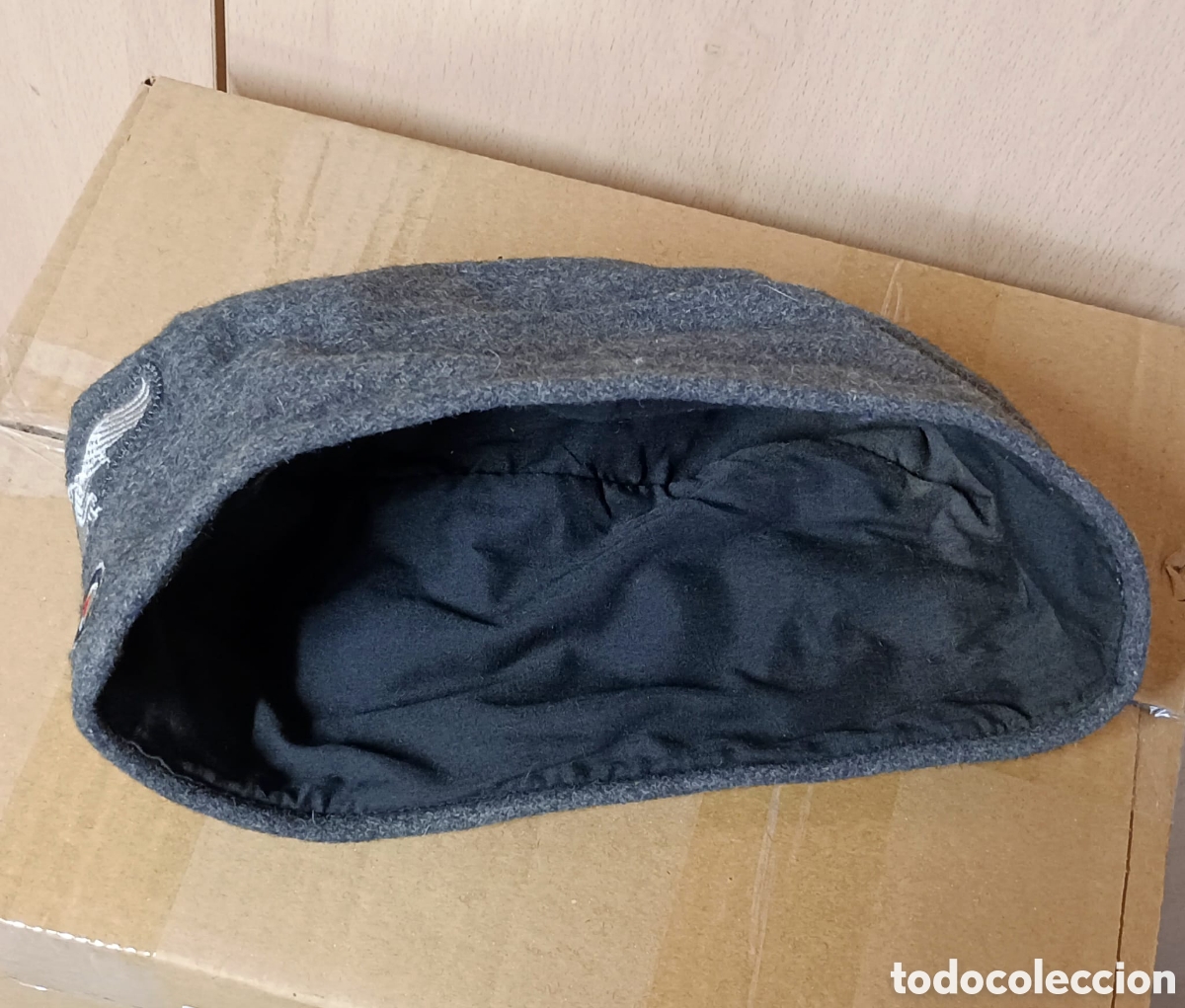 Coleccionismo: Gorra luftwaffe platanera talla 58-59 - Foto 4