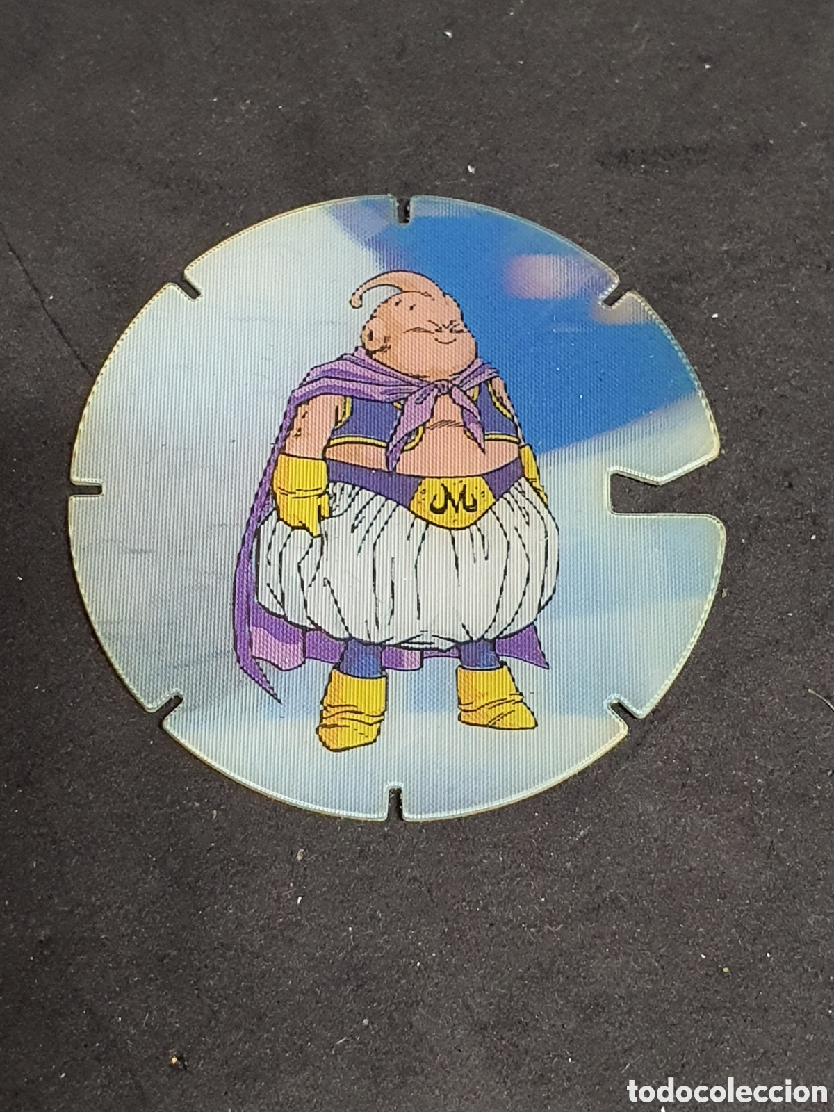 Coleccionismo: Drag&oacute;n ball Z Majin Boo tazo volador lenticular 1989