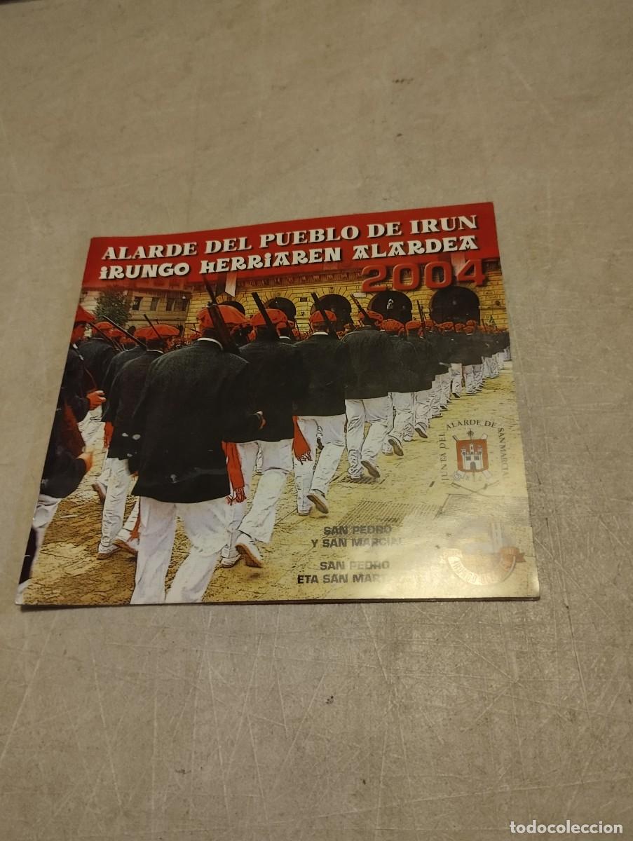 Coleccionismo: Programa de Fiestas San Marcial Irun Alarde Tradicional 2004