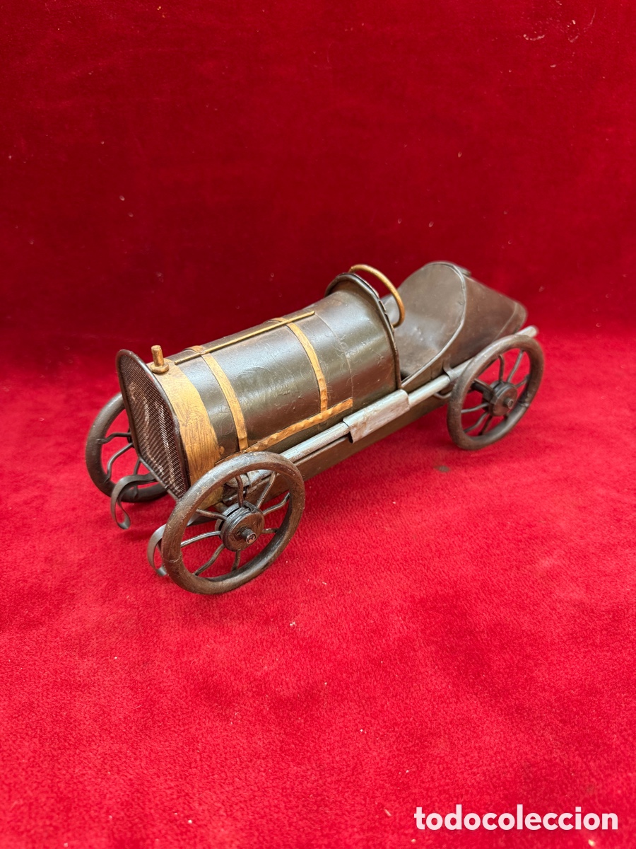 Coleccionismo: Preciosa maqueta metalica de coche de carreras a&ntilde;os 30