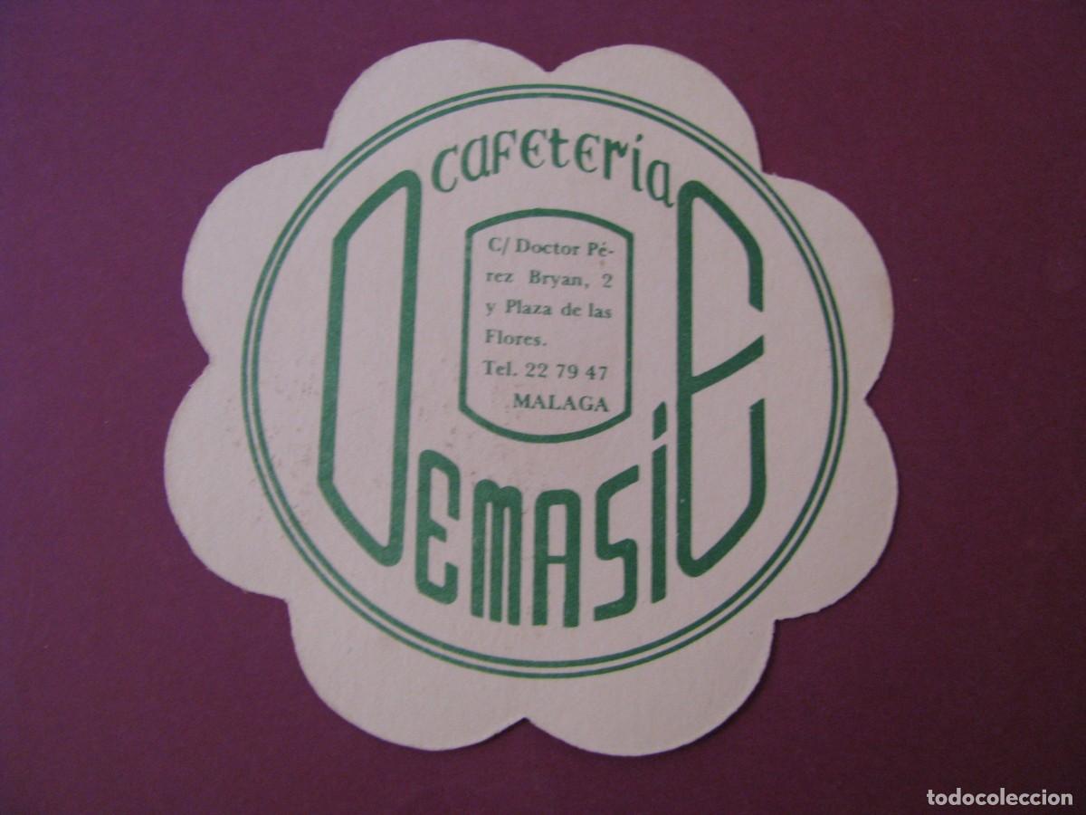 Coleccionismo: POSAVASOS CAFETERIA DEMASIE. MALAGA.
