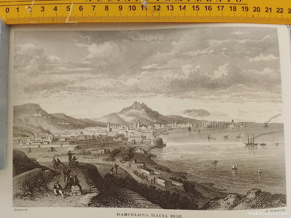 Coleccionismo: IMAGEN PARA ENMARCAR DE GRABADO O LITOGRAFIA DE LA EPOCA - BARCELONA CIRCA 1830