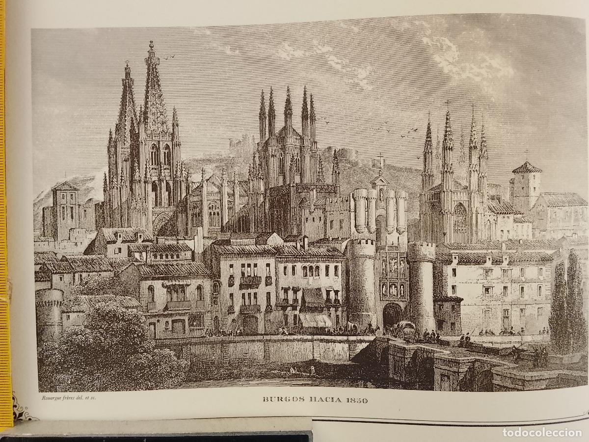 Coleccionismo: IMAGEN PARA ENMARCAR DE GRABADO O LITOGRAFIA DE LA EPOCA - BURGOS CIRCA 1850