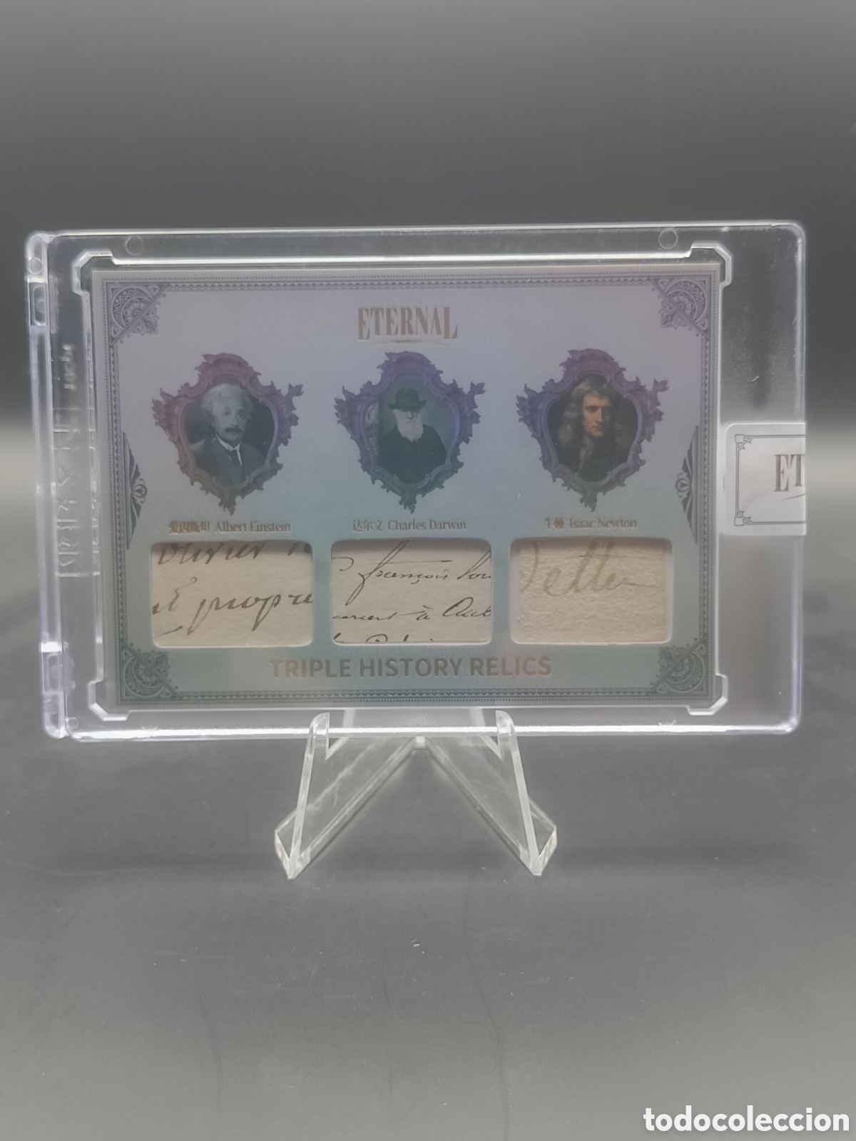 Coleccionismo: 2024 Eternal Cuts Triple Einstein Darwin Newton /50
