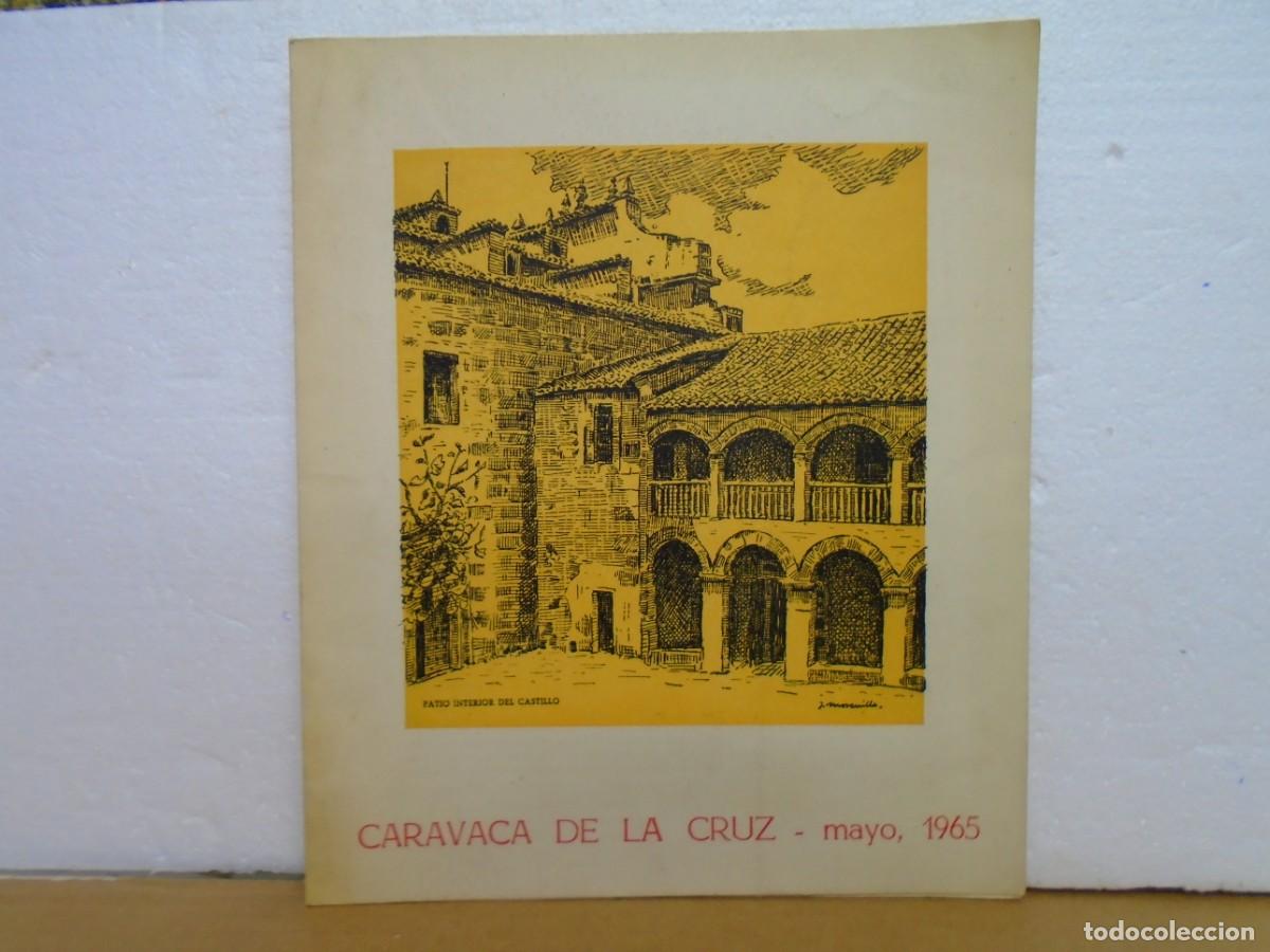 Coleccionismo: CARAVACA DE LA CRUZ( MURCIA) PROGRAMA DE FIESTAS 1965.