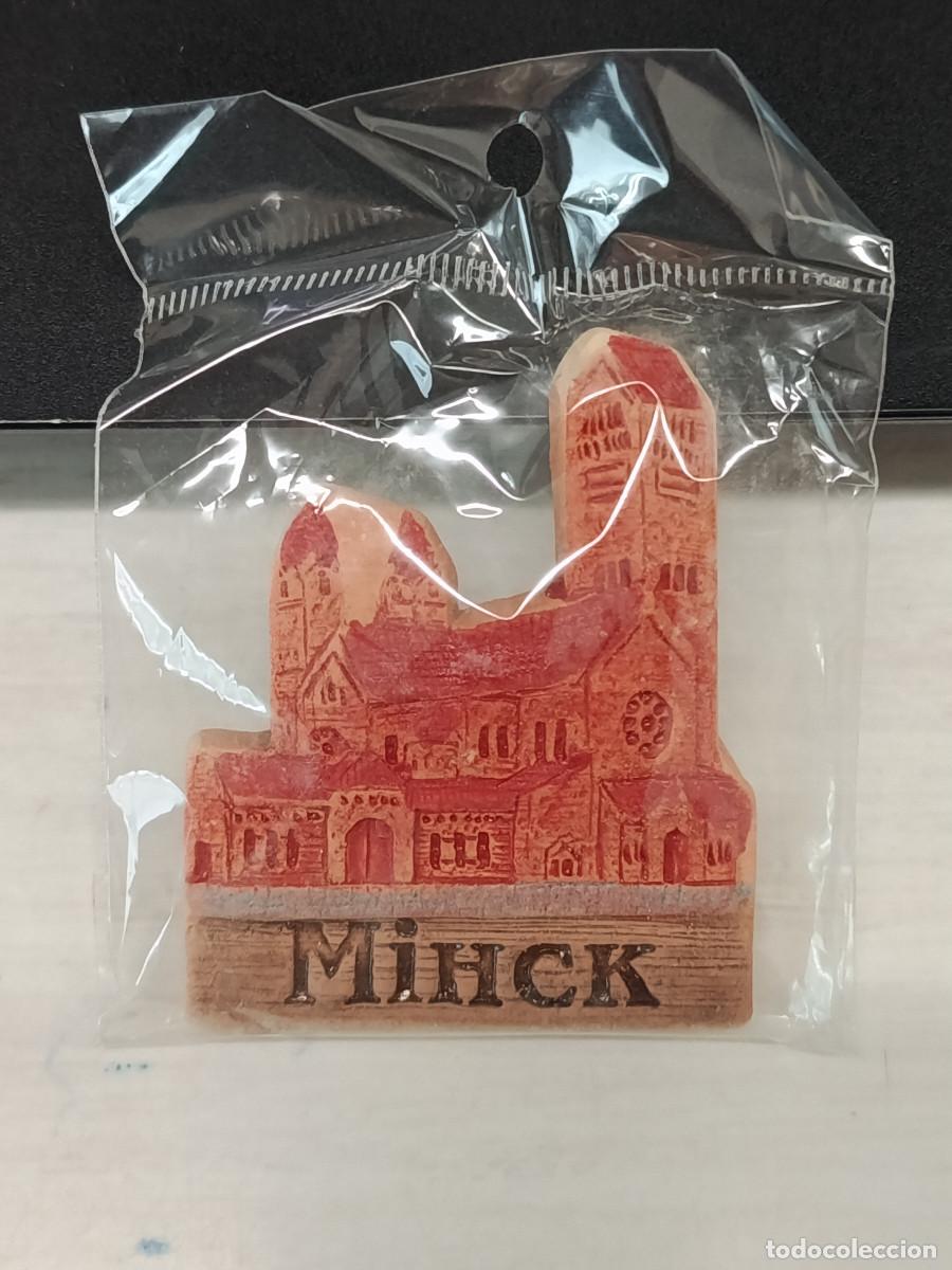 Coleccionismo: IMAN NEVERA O FRIGORIFICO MIHCK. CERAMICA. BIELORRUSIA. NUEVO AUN PRECINTADO. MYJ.
