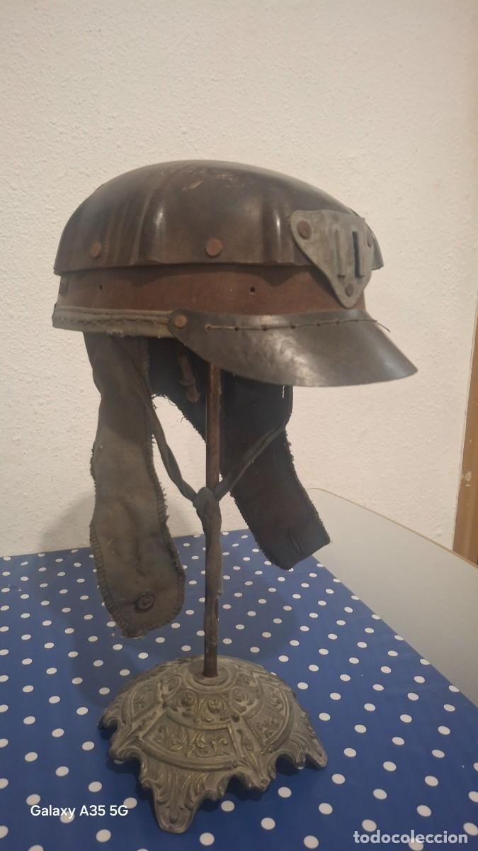 Coleccionismo: Antiguo casco de minero