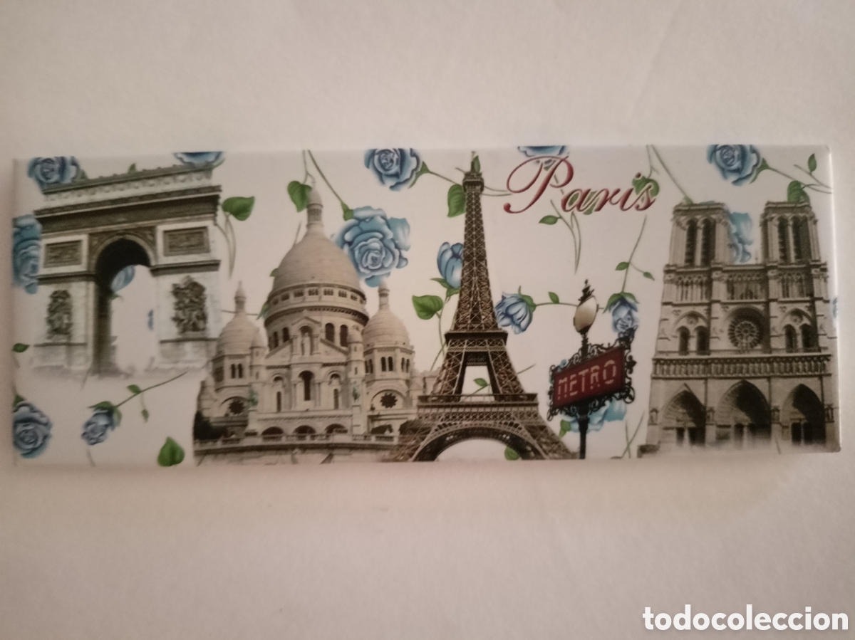 Coleccionismo: Iman Par&iacute;s souvenir nevera