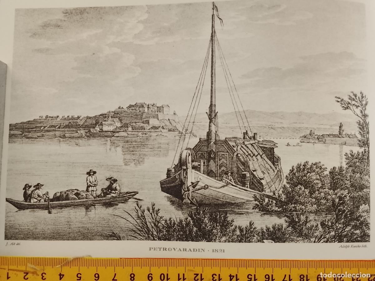 Coleccionismo: IMAGEN PARA ENMARCAR DE GRABADO O LITOGRAFIA DE LA EPOCA - PETROVARADIN CIRCA A&Ntilde;O 1821