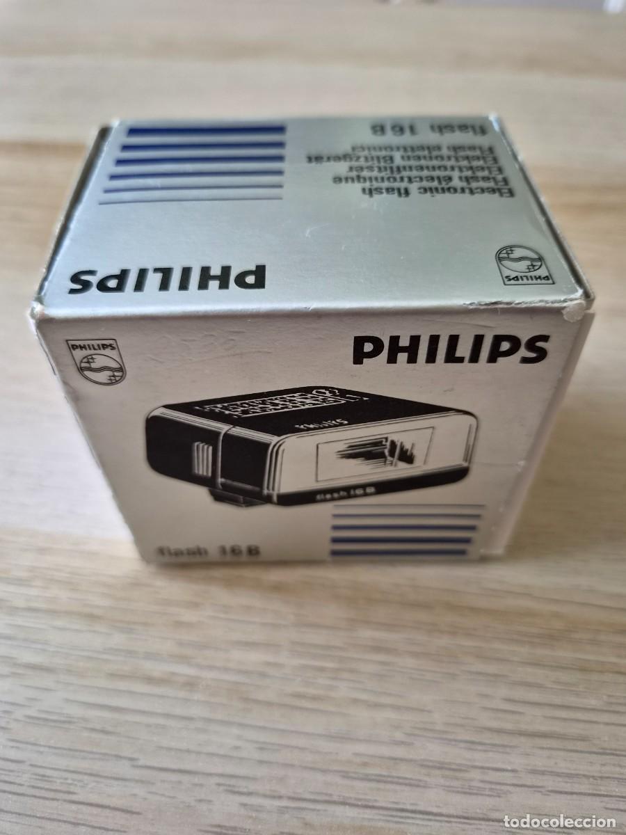 Coleccionismo: Flash Philips 16B vintage &ndash; con caja y manual originales