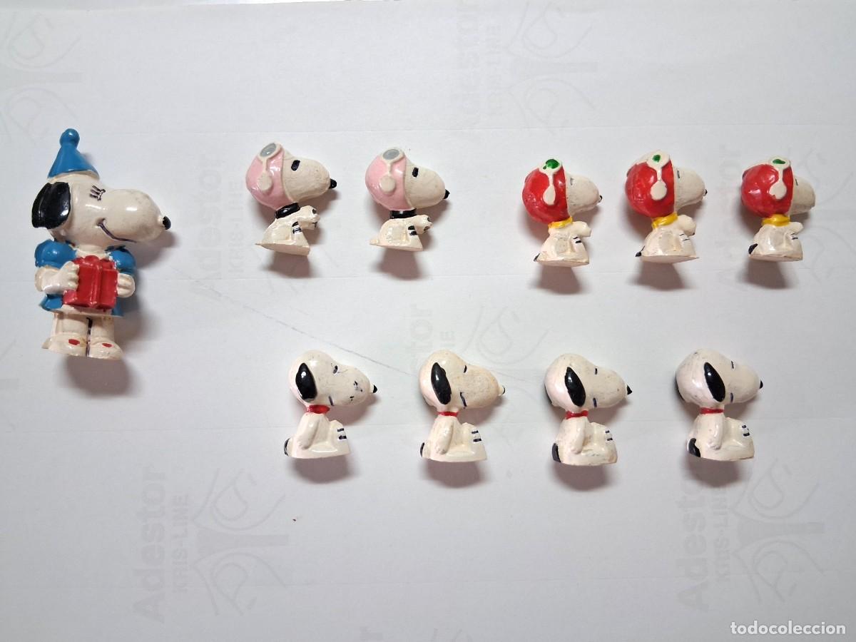 Coleccionismo: Lote 10 Miniaturas Vintage Snoopy