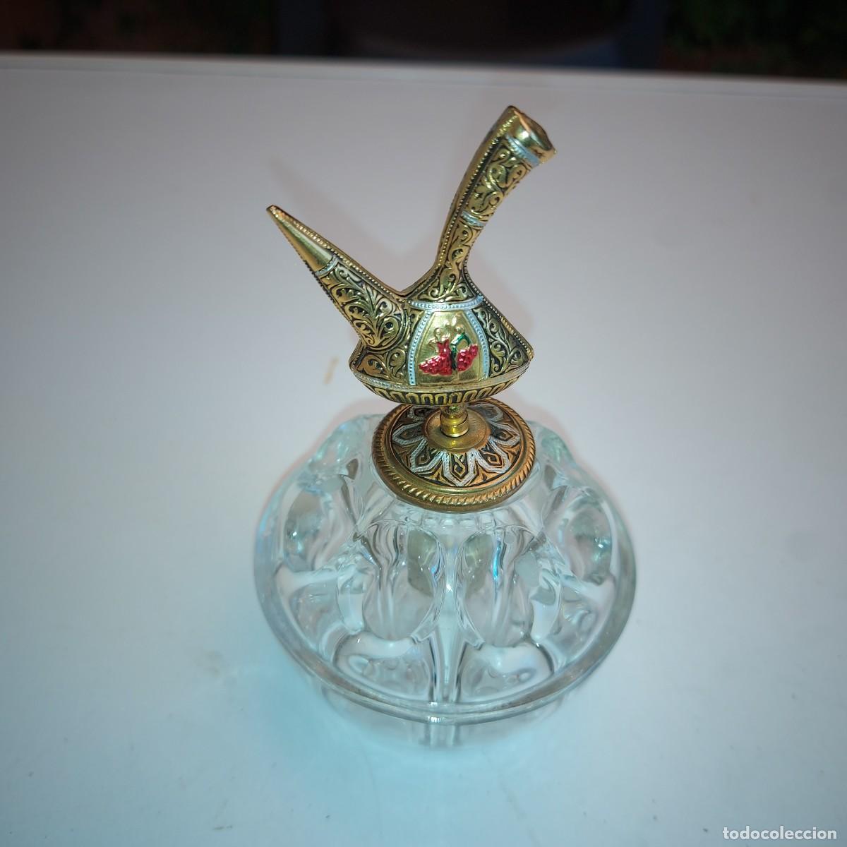 Coleccionismo: PORRON DE CRISTAL ANTIGUO, FIGURA ORNAMENTAL A&Ntilde;OS 60