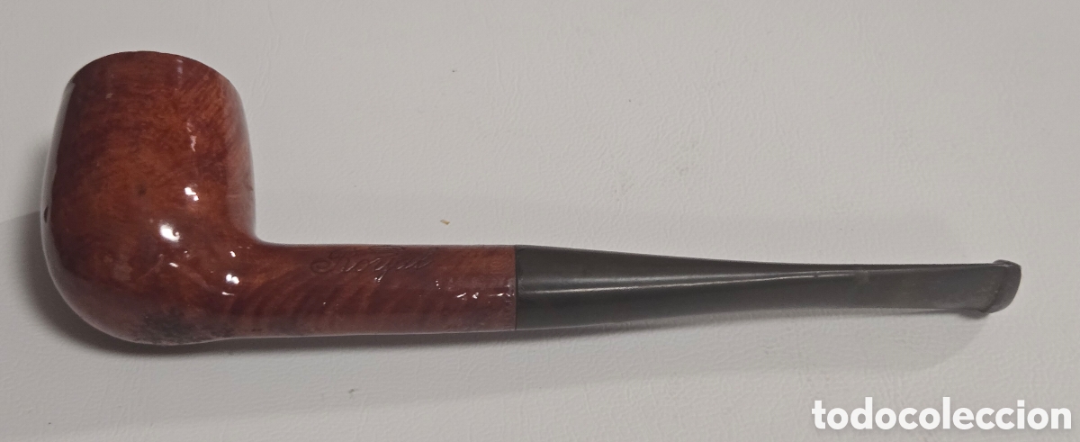 Coleccionismo: Pipa de fumar Bruken de madera de brezo &ndash; fabricaci&oacute;n espa&ntilde;ola