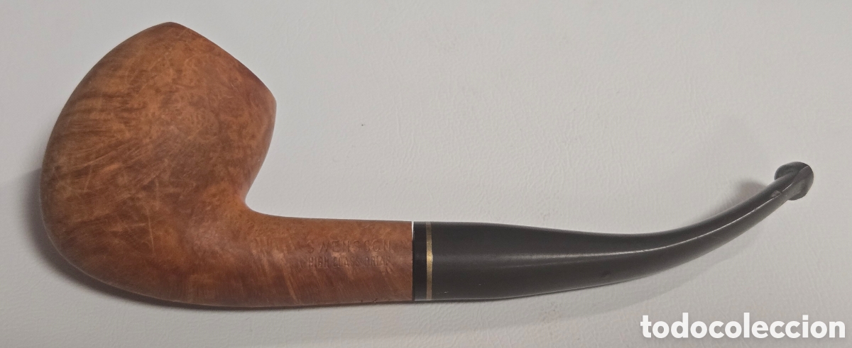 Coleccionismo: Pipa vintage SWENSSON High Class Briar de brezo &ndash; Fabricada en Espa&ntilde;a