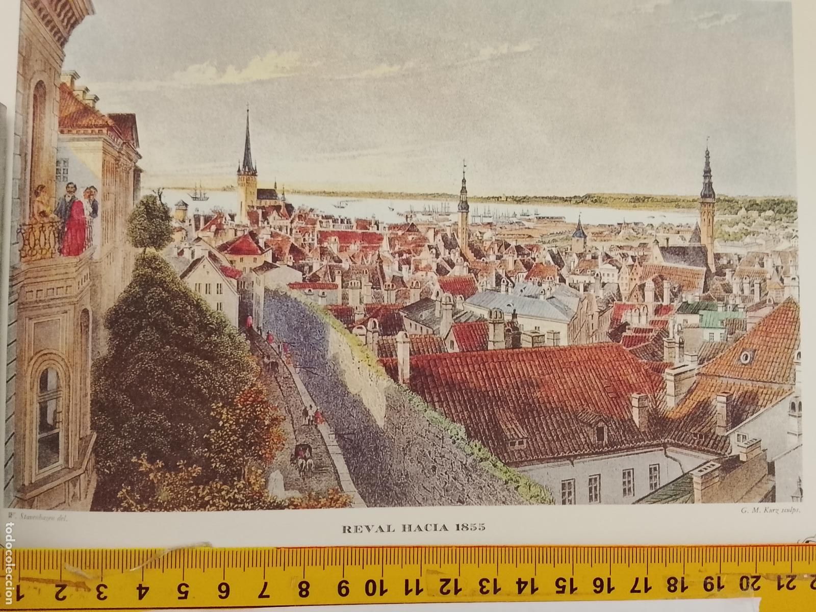 Coleccionismo: IMAGEN PARA ENMARCAR DE GRABADO O LITOGRAFIA DE LA EPOCA - REVAL CIRCA A&Ntilde;O 1855