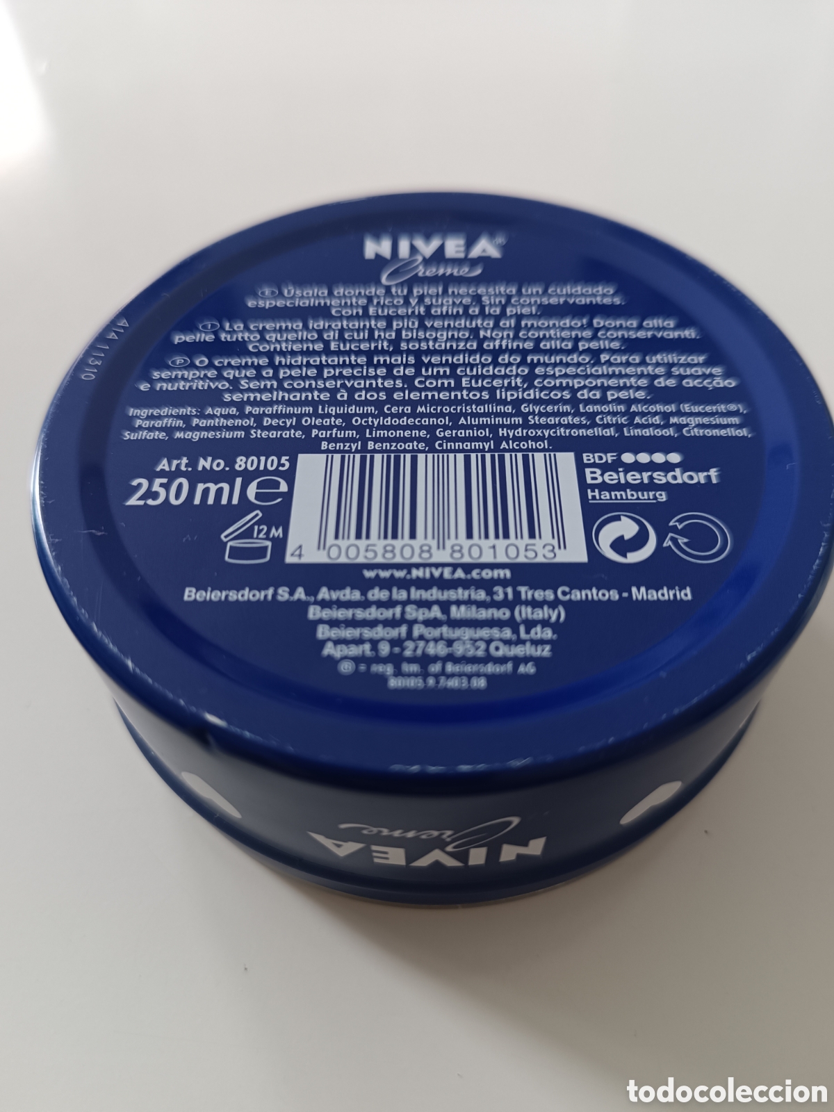Coleccionismo: Bote Nivea edici&oacute;n corazones - Foto 5