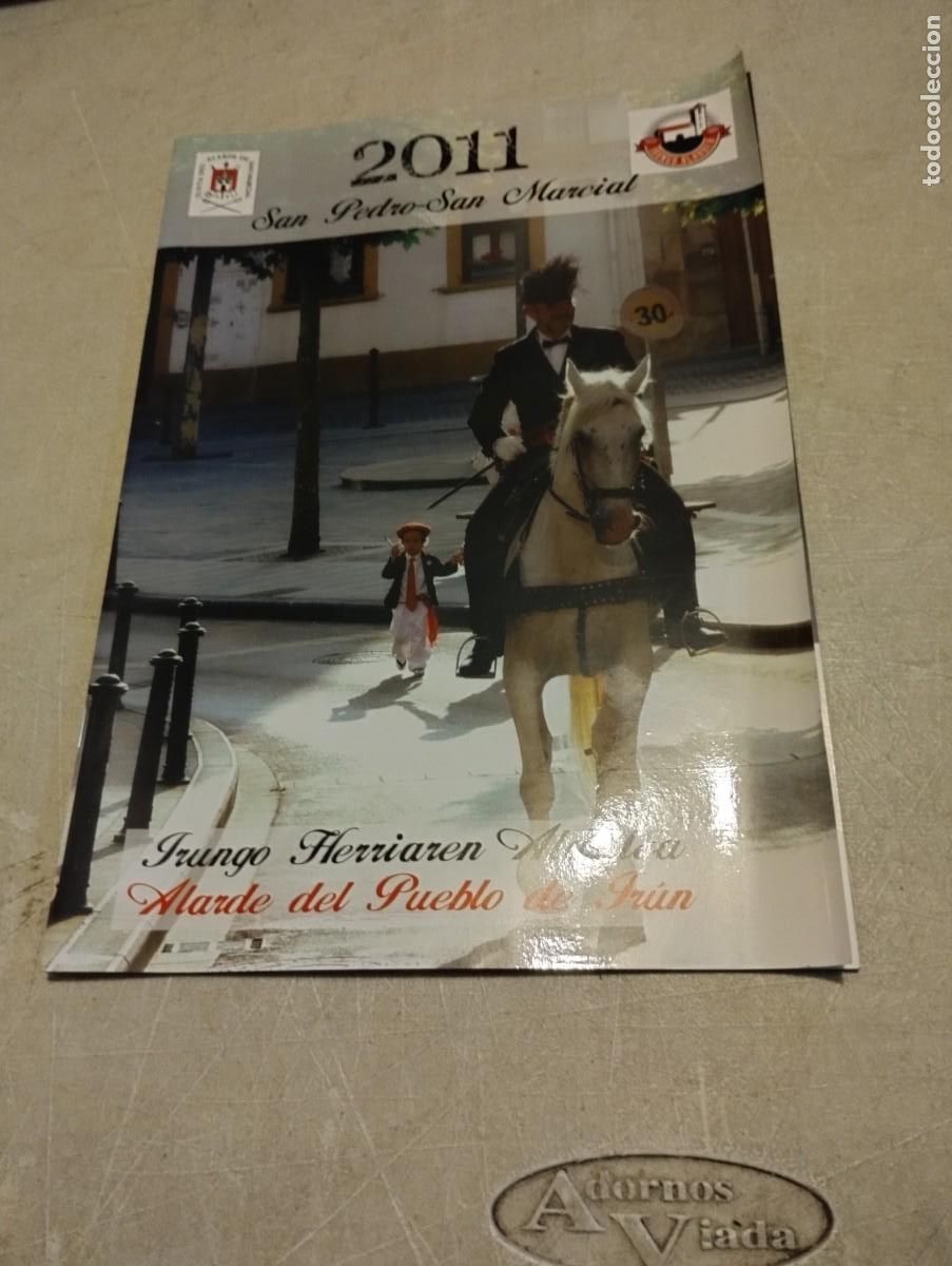 Sammelleidenschaft Papier: Programa de Fiestas San Marcial Irun Alarde Tradicional 2011