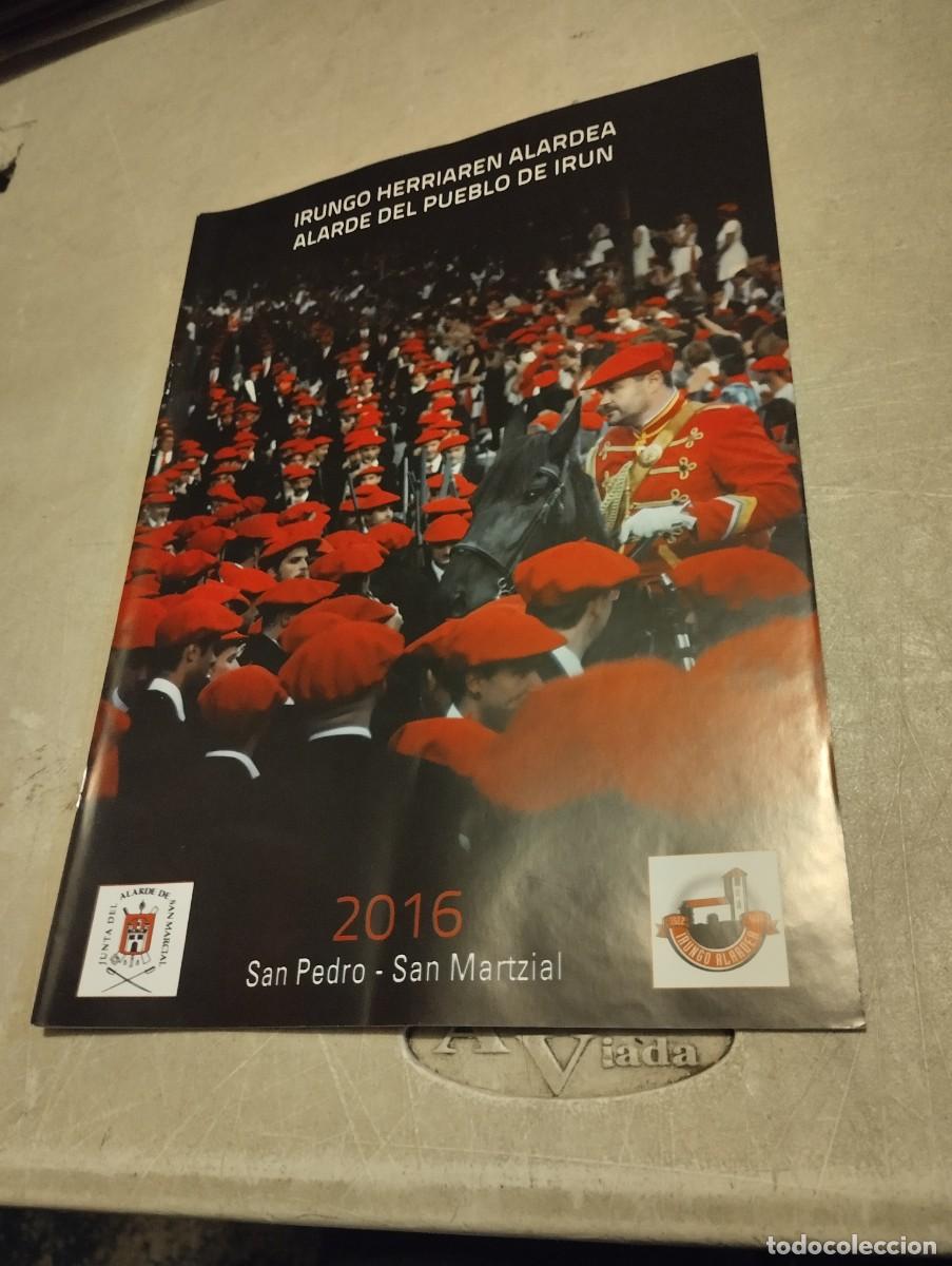 Coleccionismo: Programa de Fiestas San Marcial Irun Alarde Tradicional 2016