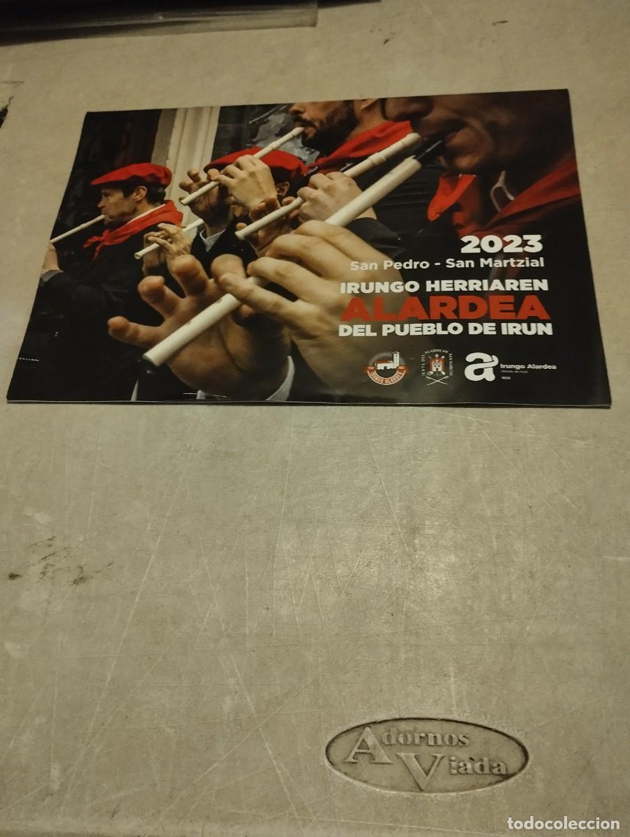 Coleccionismo: Programa de Fiestas San Marcial Irun Alarde Tradicional 2023