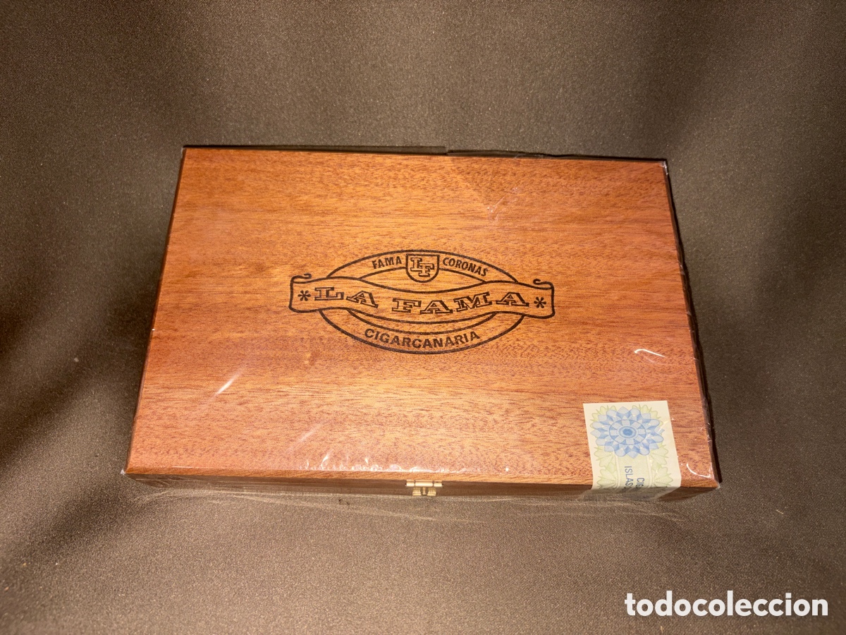 Coleccionismo: CAJA DE PUROS PRECINTADA CON CELOFAN LA FAMA CON UNOS 30 A&Ntilde;OS INTACTA*VER FOTOS*