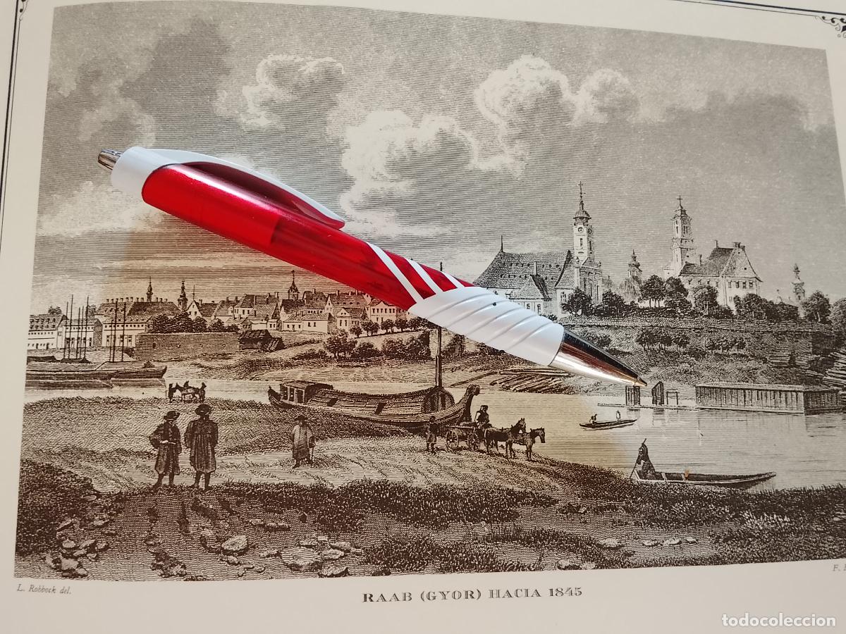 Coleccionismo: IMAGEN PARA ENMARCAR DE GRABADO O LITOGRAFIA DE LA EPOCA - RAAB GYOR CIRCA A&Ntilde;O 1845