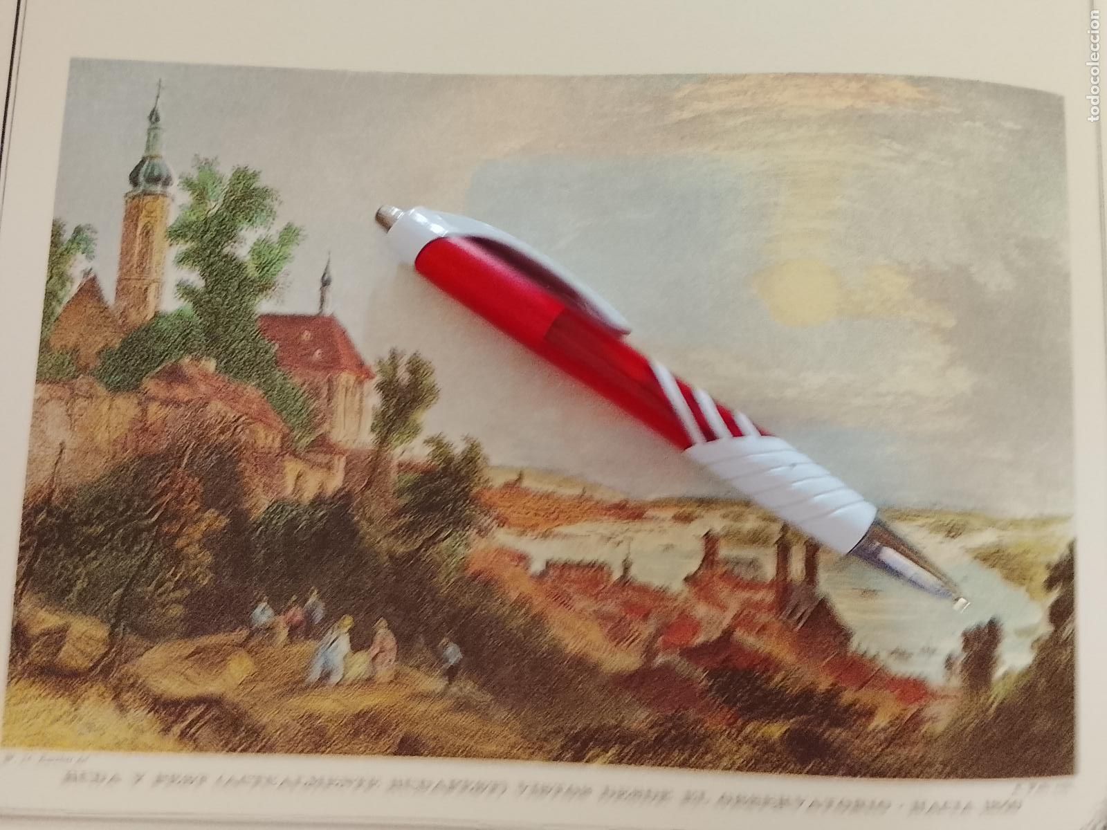 Coleccionismo: IMAGEN PARA ENMARCAR DE GRABADO O LITOGRAFIA DE LA EPOCA - BUDAPEST BUDA PEST CIRCA A&Ntilde;O 1845
